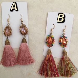 Gorgeous Handmade Tassel Earrings